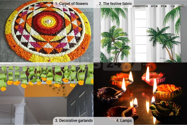 8 Onam decorations ideas | festival decorations, flower decorations, diy  diwali decorations