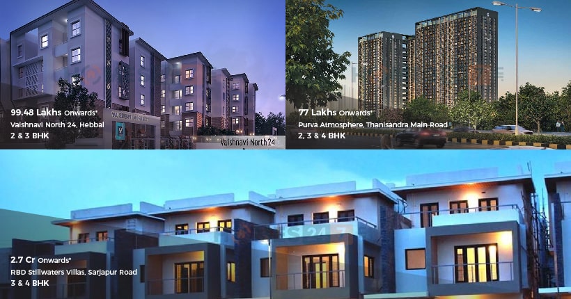  residential flats in Bangalore